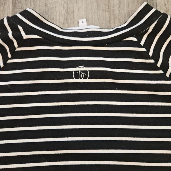 Free x Rein Bodysuit Women Size S Moto Zip Short Sleeve Crew Neck Equestrian NEW - Picture 10 of 15